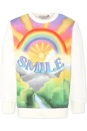 Stella McCartney Sweatshirt For Girl With Hearts