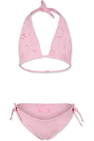MC2 SAINT BARTH Bikini For Girl With Flowers