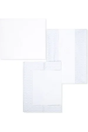 Etro Light Blue Sheet Set For Baby Boywith Paisley Pattern