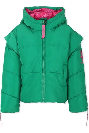 Pinko Down Jacket For Girl With Logo