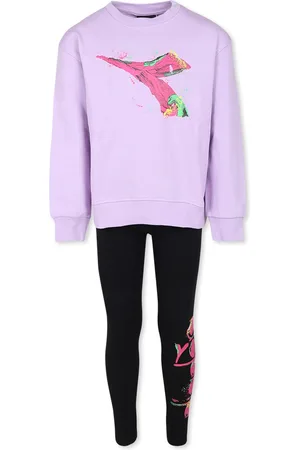 Diadora Suit For Girl With Logo