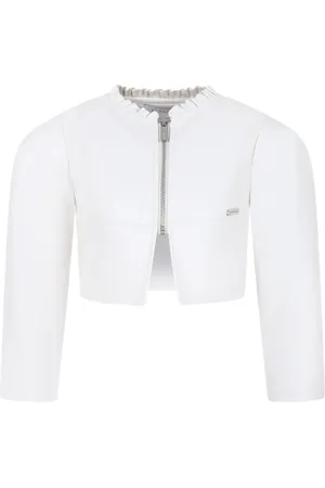 MONNALISA Faux Leather Jacket For Girl