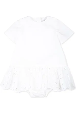 Dolce & Gabbana Dress For Baby Girl With Logo