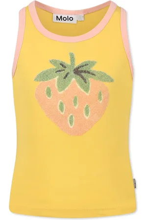 Molo Tank Top For Girl With Strawberry Print