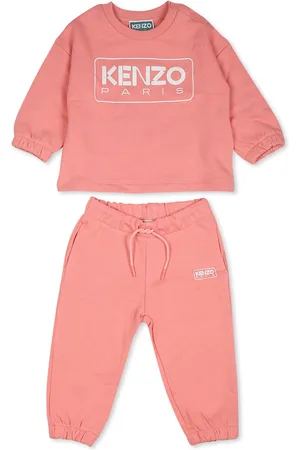 Kenzo Suit For Baby Girl With Logo