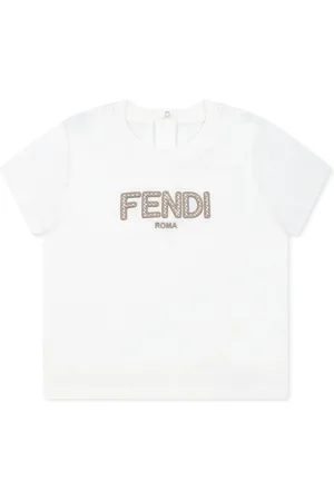 Fendi T-shirt For Babykids With Logo