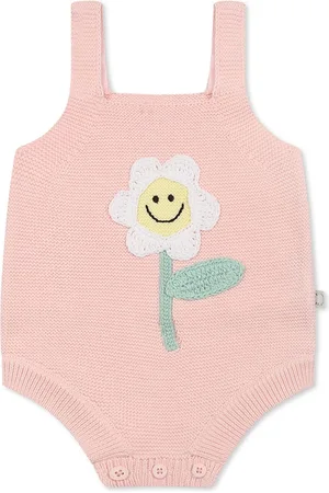 Stella McCartney Body For Baby Girl With Flower