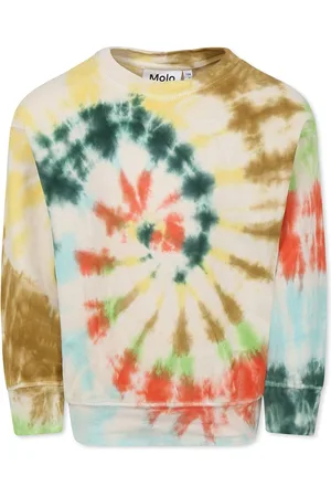 Molo Sweatshirt For Kids With Tie Dye Print