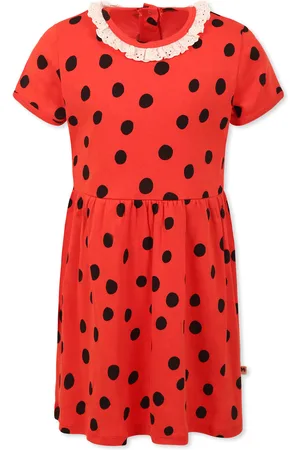 Mini Rodini Dress For Girl With Polka Dots