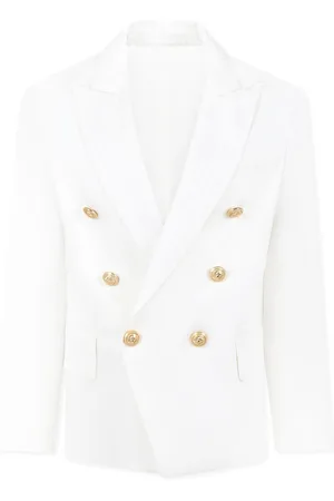 Balmain Jacket For Boy With Iconic Labyrinth