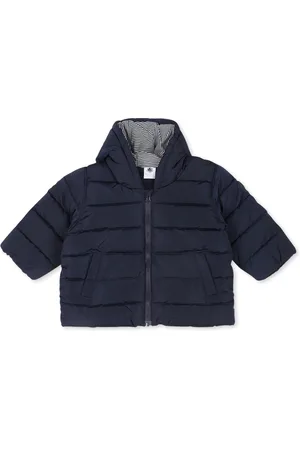 Petit Bateau Down Jacket For Boy With Logo