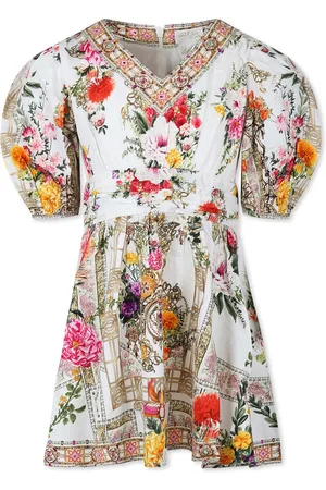 Camilla Dress For Girl With Floral Print