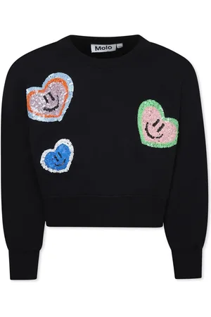 Molo Sweatshirt For Girl With Hearts