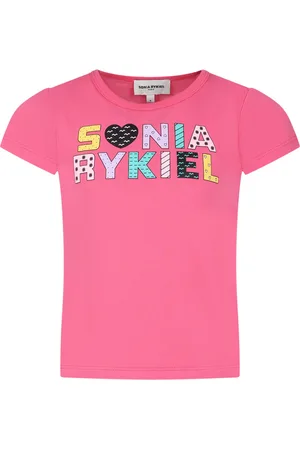 Sonia Rykiel Enfant T-shirt For Girl With Logo Print