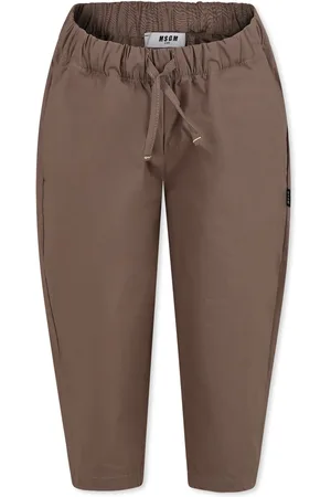Msgm Trousers For Boy With Logo