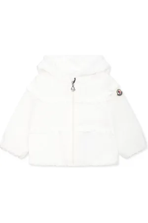 Moncler Hiti Windbreaker Jacket For Baby Girl With Logo