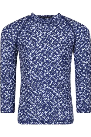 Petit Bateau Anti-uv T-shirt For Girl With Flowers Print