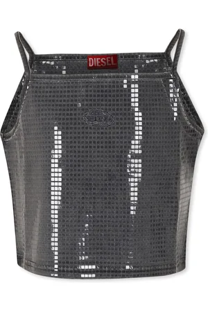 Diesel Crop Top For Girl With Logo