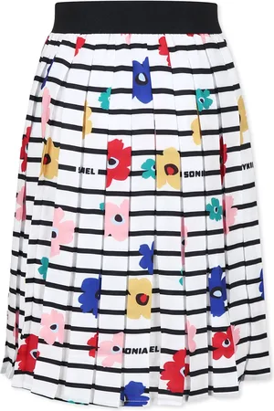 Sonia Rykiel Enfant Skirt For Girl With Flowers