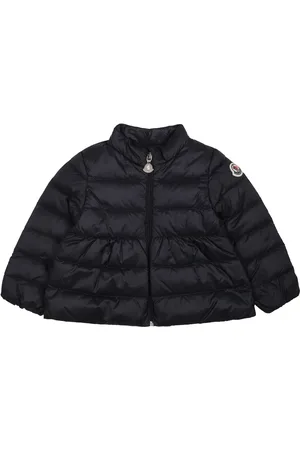 Moncler Down Jacket For Baby Girl With Logo