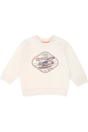 Timberland Sweatshirt For Baby Boy With Logo And Print