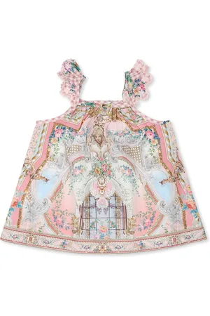 Camilla Dress For Baby Girl With Floral Print