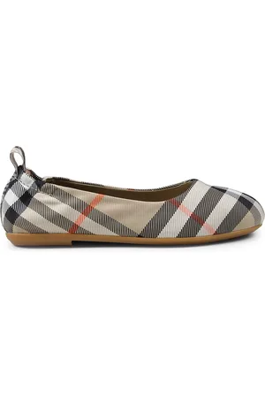 Burberry Ballet Flats For Girl With Vintage Check