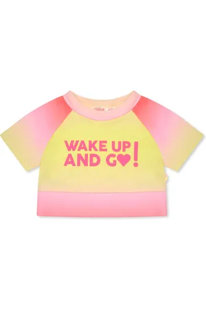 Billieblush T-shirt For Girl With Fuchsia Lettering