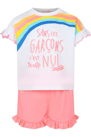 Billieblush Sports Suit For Girl With Rainbow