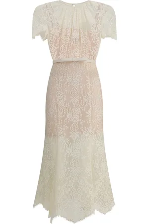 Self-Portrait Lace Midi Dress