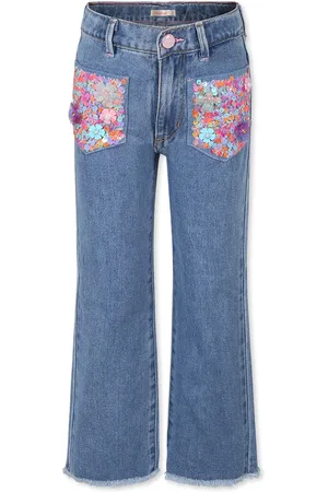 Billieblush Jeans For Girl With Sequins