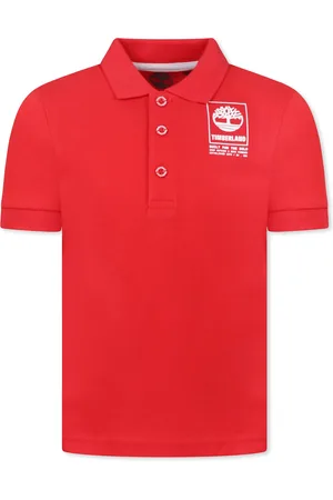 Timberland Polo Shirt For Boy With Logo