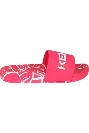 Kenzo Slippers For Girl With Logo