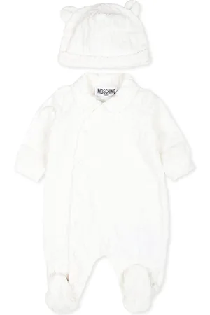 Moschino Babygrow Set For Babykids With Teddy Bear
