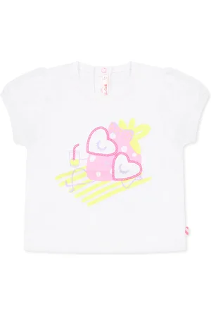 Billieblush T-shirt For Baby Girl With Strawberry Print