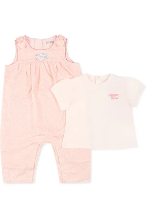 Kenzo Romper For Baby Girl With Logo