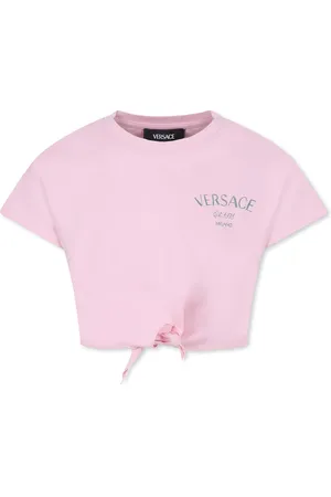 VERSACE T-shirt For Girl With Logo