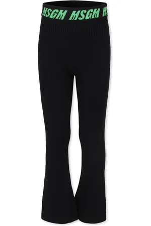 Msgm Trousers For Girl With Logo