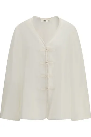 Rohe Mandarin Silk Shirt