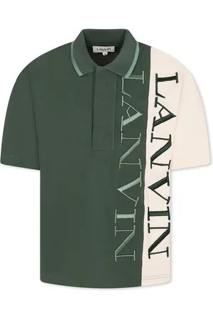 Lanvin Polo Shirt For Boy With Logo