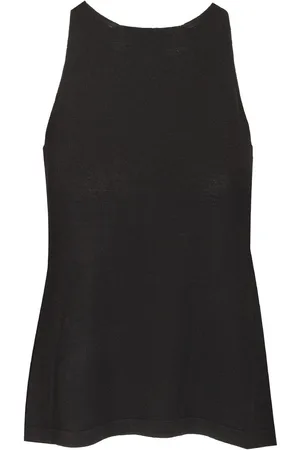 Max Mara Slalom Knit Viscose Tank Top