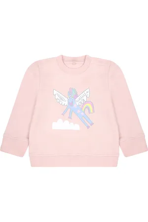 Stella McCartney Sweatshirt For Baby Girl With Unicorn