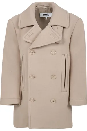 Maison Margiela Coat For Boy With Logo