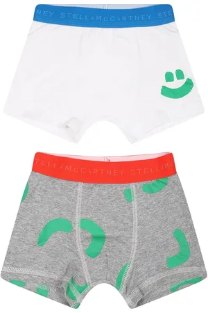 Stella McCartney Boxer Set For Boy With Logo