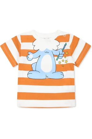 Stella McCartney T-shirt For Baby Boy With Rabbit