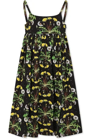 Molo Dress For Girl With Flowers