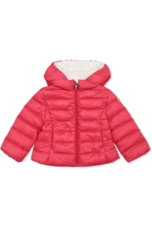 Moncler Down Jacket For Baby Girl With Logo