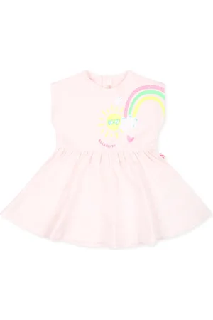 Billieblush Dress For Baby Girl With Rainbow