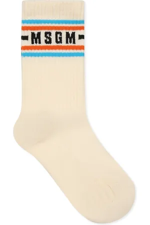 Msgm Socks For Kids With Logo