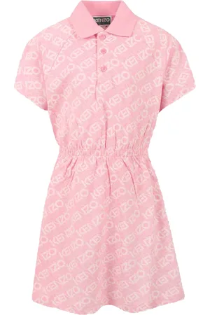 Kenzo Dress For Girl With Logo